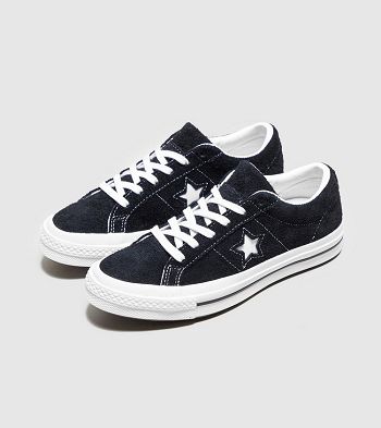 Botasky Converse One Star Ox One Star Ox - Damske Topanky Čierne | MYG-850367